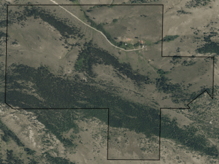 Map of Stagecoach Road Ranch: 315 acres NW of Helena