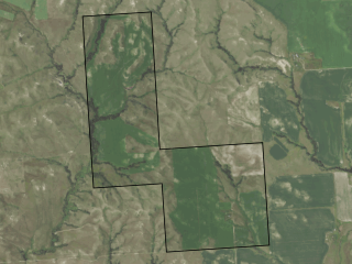 Map of The Kilsdonk Ranch: 762 acres NE of Culbertson