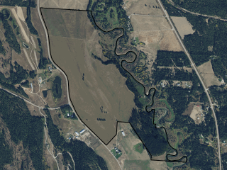Map of Upper Stillwater - Farm To Market Road: 291 acres NW of Fishtail