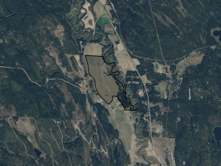 Map of Upper Stillwater - Farm To Market Road: 291 acres NW of Fishtail