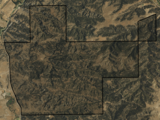 Map of W Bar C Ranch: 4074.62 acres South of Roundup
