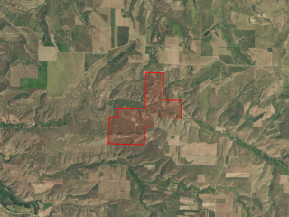 Map of West Eden Road: 1199 acres South of Great Falls