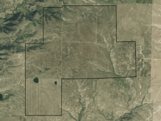 Map of West White Beaver Creek Pasture & Elk Camp: 3868 acres NE of Big Timber