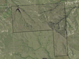 Map of Wick Coulee Pasture: 398 acres NW of Sidney