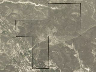 Map of Wilder Trail: 321.21 acres NE of Roy