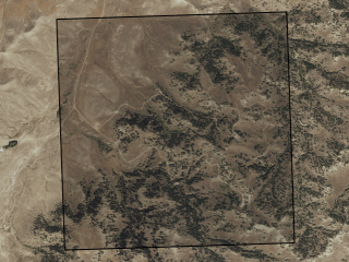 Map of Wyant Coulee Road: 640 acres SW of Forsyth