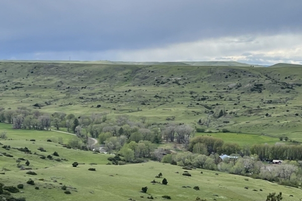 Map of Cross M Ranch: 1463 acres SE of Big Timber