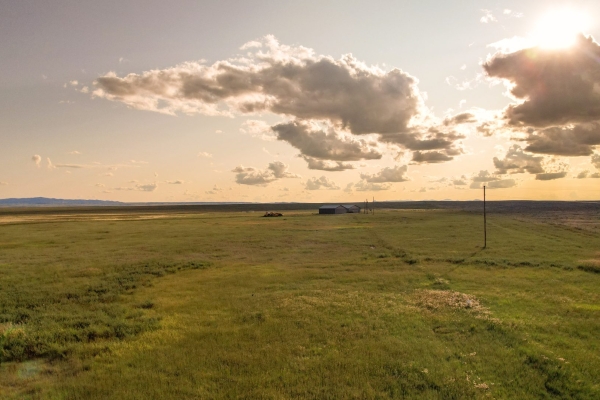 Map of Expansive 1,762-Acre Ranch in Dodson: 1762 acres SW of Malta