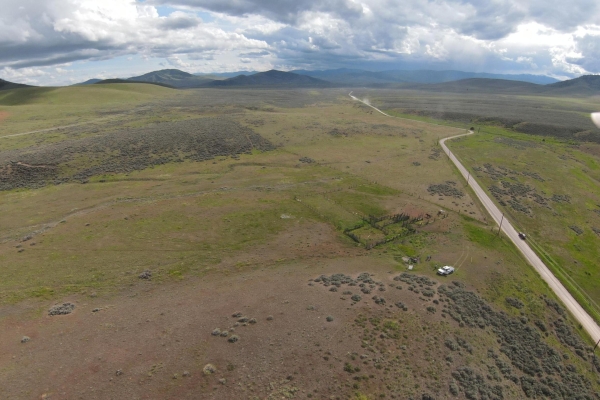 Map of Garcon Gulch Road: 1373 acres NE of Hot Springs