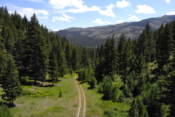 Map of Nez Perce Loop: 255 acres West of Lolo