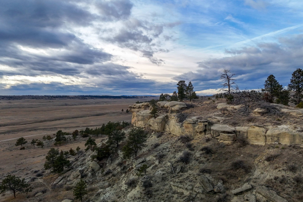 Map of Oarlock Ranch: 8163 acres MNE of Billings