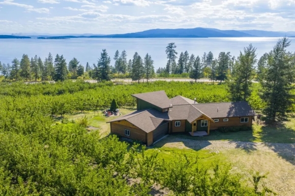 Map of 25649 Sunset Vista Lane: 5 acres South of Bigfork