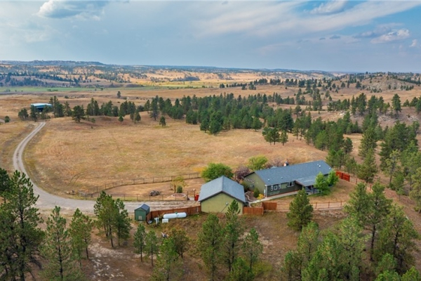 Map of 1245 Sarpy Creek Road: 471 acres SE of Hysham