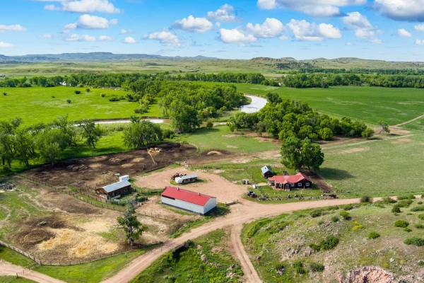 Map of Bowman Creek Ranch: 3350 acres South of Ashland