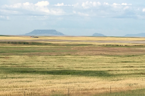 Map of Montana Farm, Ranch, and Recreational Property: 3384 acres NE of Geraldine