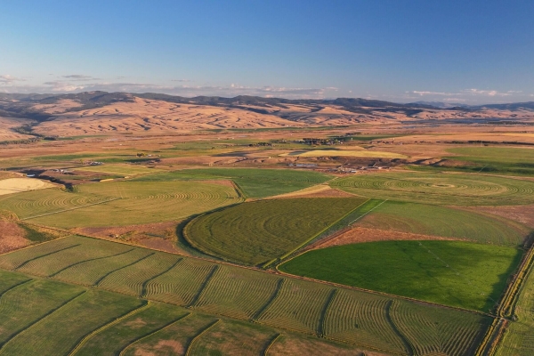 Map of Clark Fork Valley Ranch: 2287 acres South of Deer Lodge