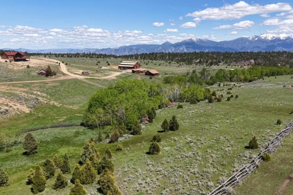 Map of Highland Foothills Ranch: 317 acres SW of Whitehall