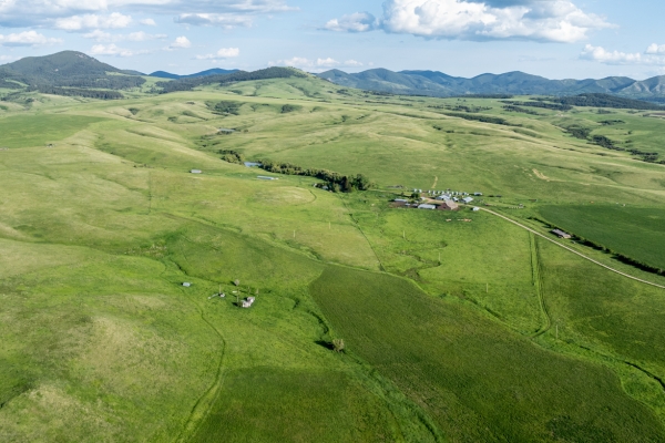 Map of Deer Creek Ranch: 4133 acres NE of Lewiston