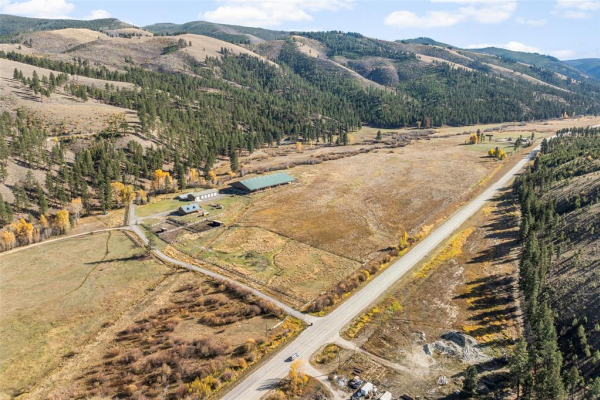 Map of 7802 Highway 93 South: 67 acres SE of Sula