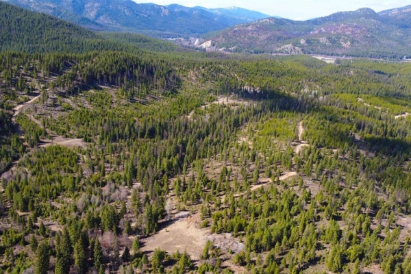 Map of Houghton Creek Ranch: 230 acres SE of Libby