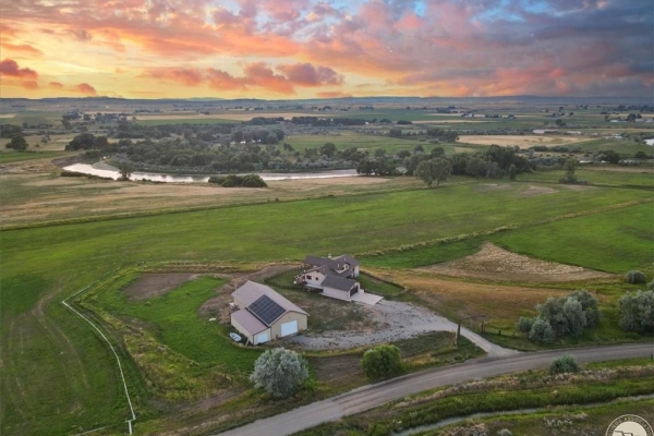 Map of Clarksfork River Ranch: 355 acres South of Edgar