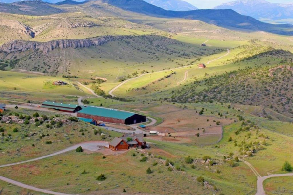 Map of Gallatin River Ranch: 1584 acres North of Manhattan