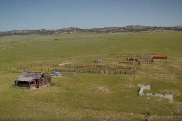 Map of Rimrock Ridge Ranch: 8030 acres East of Broadview