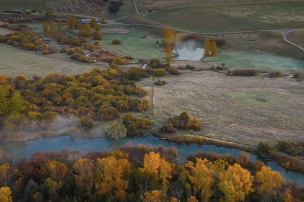 Map of LC Ranch: 1121 acres NE of Three Forks