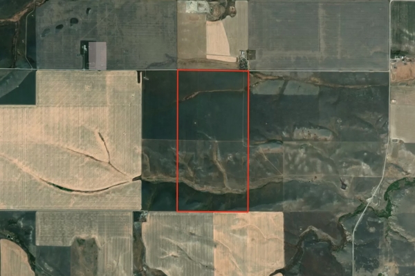 Map of Sagebrush Road: 320 acres South of Valier