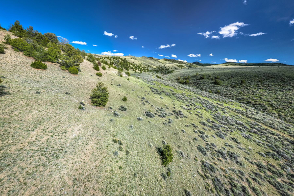 Map of Axes Canyon West: 2057 acres SE of Dillon