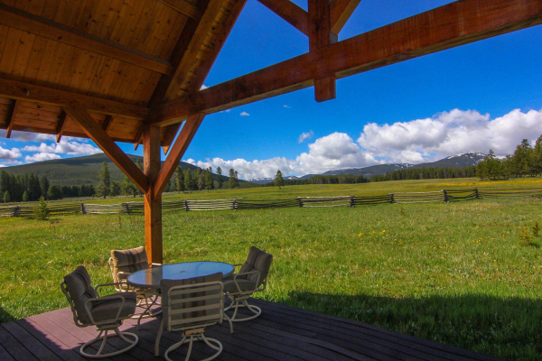 Map of Big Hole River Ranch: 515 acres SW of Jackson