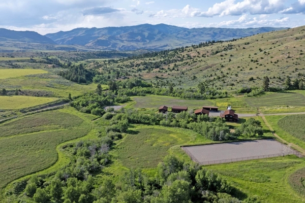 Map of Bremmer Creek Ranch: 1020 acres North of Belgrade