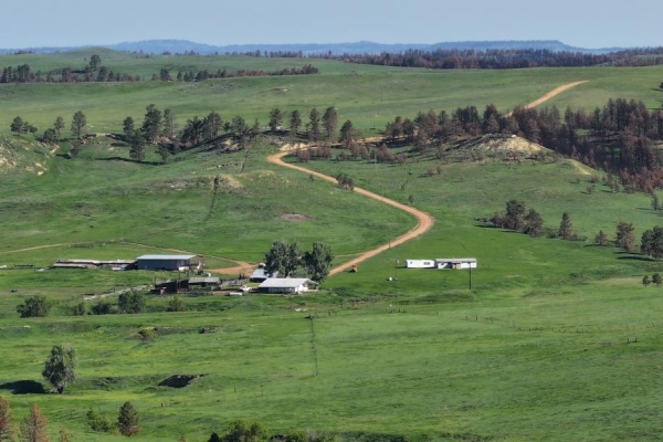 Map of Conley Ranch: 9800 acres South of Ashland
