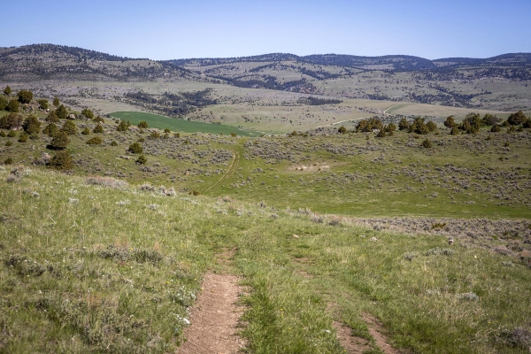 Map of Horseshoe Foothills Ranch: 1278 acres North of Belgrade