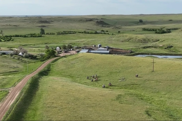Map of Hay Creek Ranch: 6079 acres East of Miles City