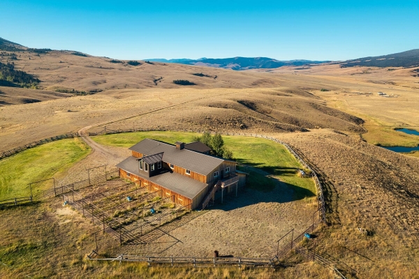 Map of Curly Gulch Ranch: 2758 acres NW of Helena
