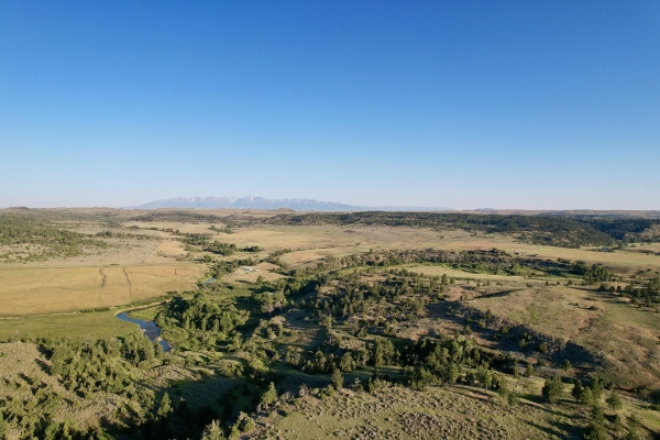 Map of Sweet Grass Valley Ranch: 3206 acres NE of Big Timber