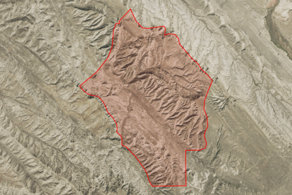 Map of Bobcat Pass Ranch: 960 acres SE of Bridger
