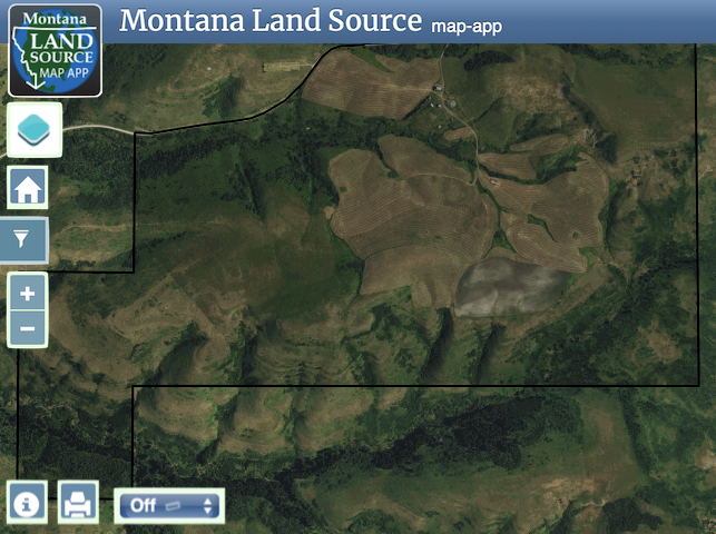 1520 Willow Creek Road map image