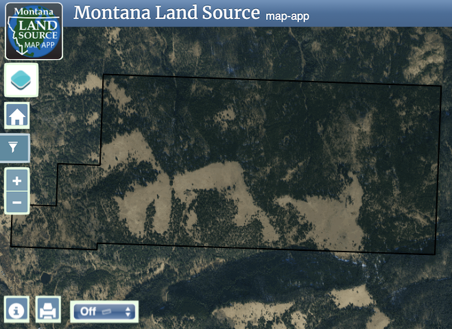 20+ Springs on 1,400 Acres map image
