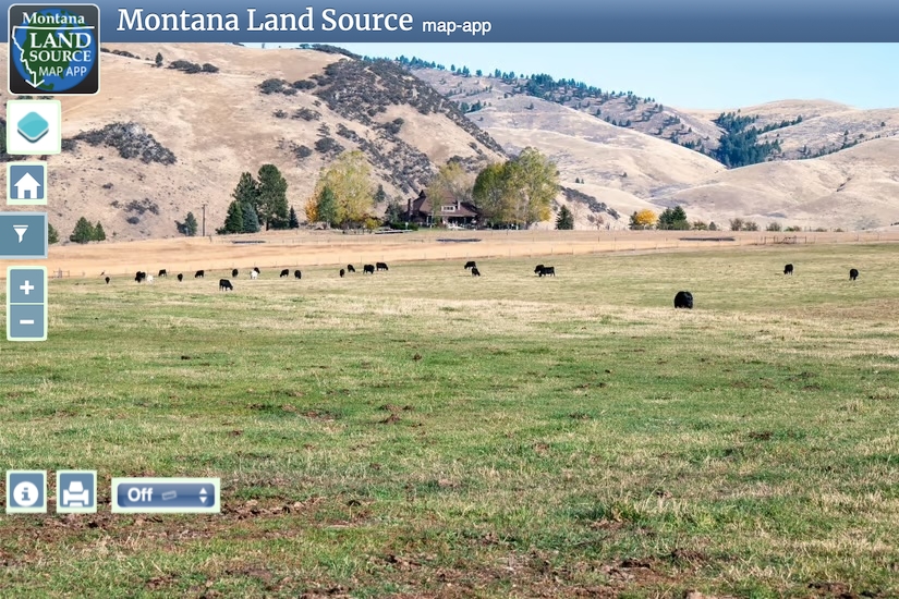 Two Feathers Ranch map image