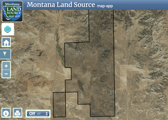 30 Mile Ranch map image