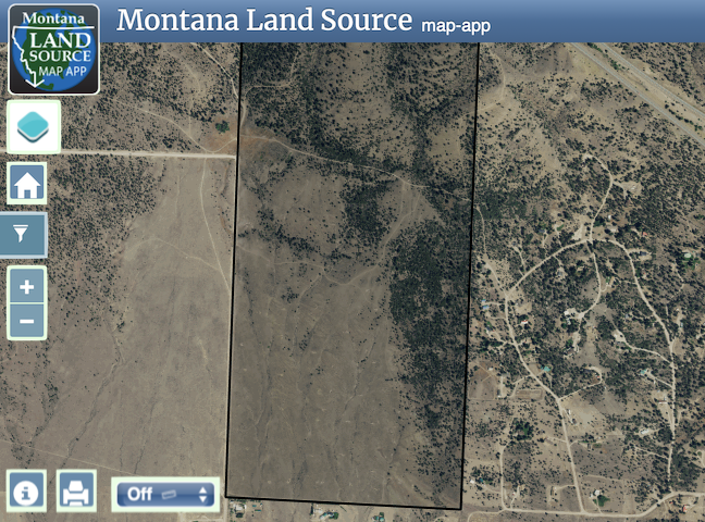 310 Acres - Applegate Drive map image