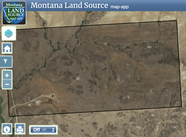 320 Acres map image