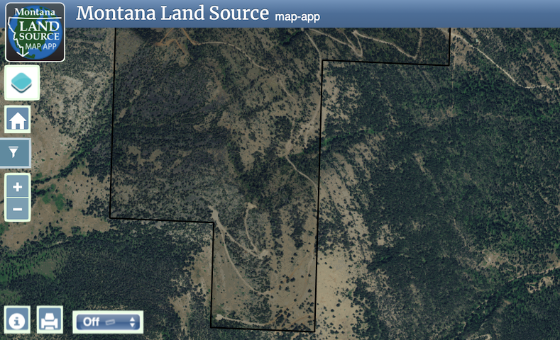 4535 Little Wolf Creek Tracts map image