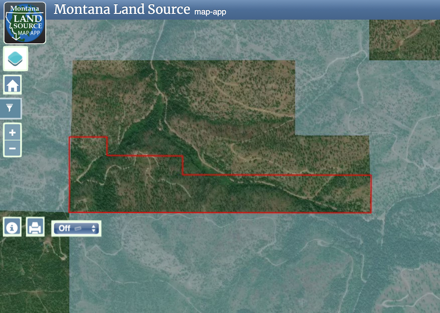 6300 Camas Creek Road map image