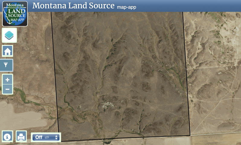 640 Acres of Pastureland map image