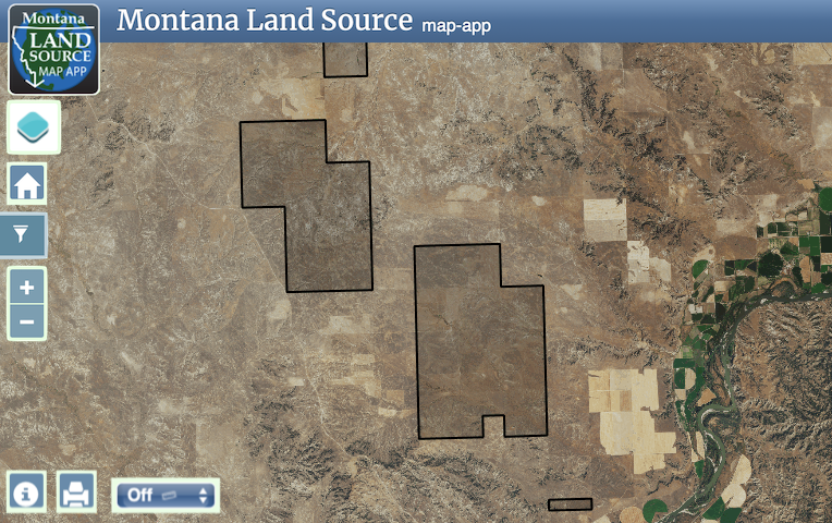 Allen Creek Ranch map image