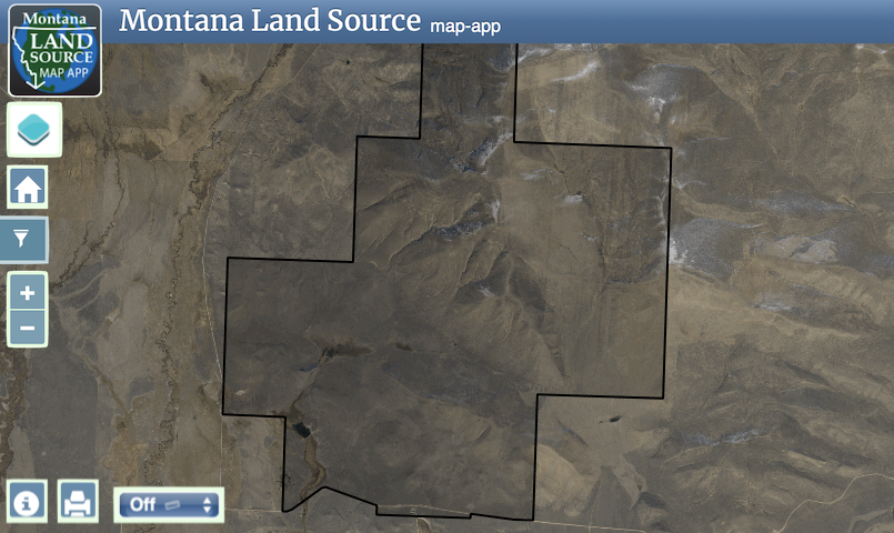 Antelope Peak Ranch map image