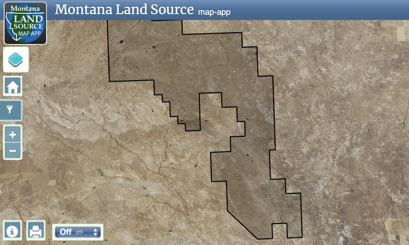 Antelope Springs Ranch map image